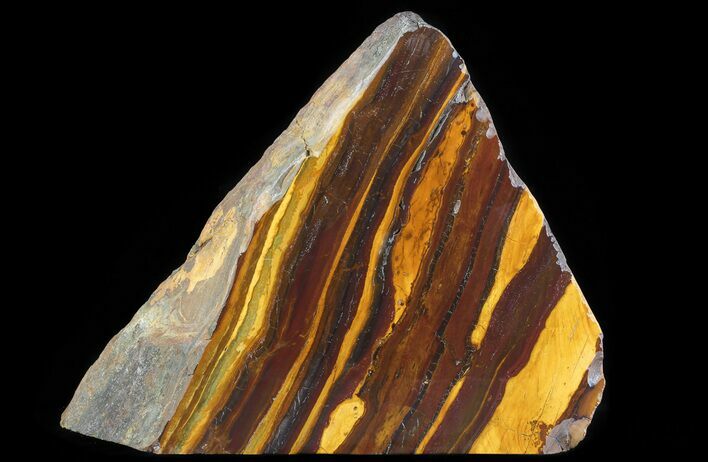 Polished Desert Sunset Banded Iron - Western Australia #64791